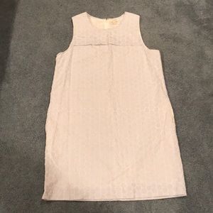 JCrew Seersucker Eyelet Shift Dress